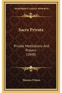 Sacra Privata