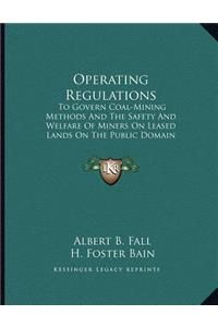 Operating Regulations
