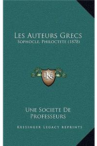 Les Auteurs Grecs