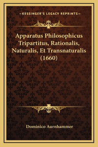 Apparatus Philosophicus Tripartitus, Rationalis, Naturalis, Et Transnaturalis (1660)