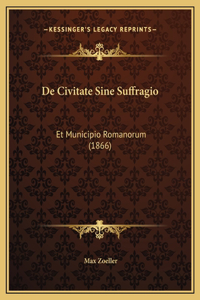 De Civitate Sine Suffragio