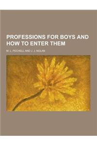 Professions for Boys and How to Enter Them