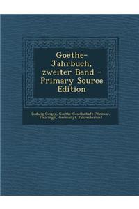 Goethe-Jahrbuch, Zweiter Band