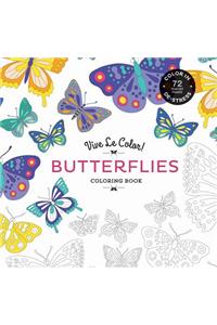 Vive Le Color! Butterflies (Coloring Book)