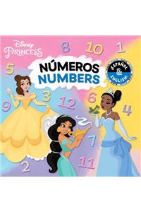 Numbers / Números (English-Spanish) (Disney Princess)