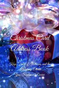 Christmas Card Address Book