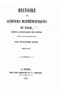 Histoire des Sciences Mathématique en Italie