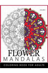 Floral Mandala Coloring Books Volume 1
