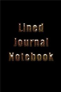 Lined Journal Notebook