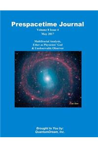 Prespacetime Journal Volume 8 Issue 5
