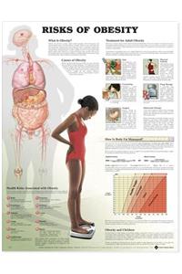 Risks of Obesity Anatomical Chart