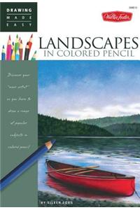 Landscapes in Colored Pencil