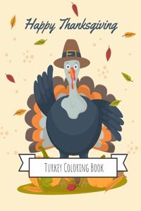Turkey Coloring Book