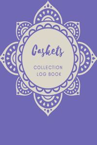 Caskets Collection log book
