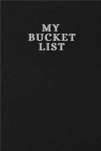 My Bucket List