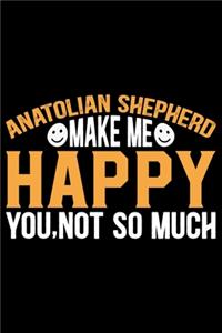 Anatolian Shepherd Make Me Happy You, Not So Much