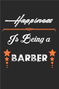 Happiness Is Being a Barber