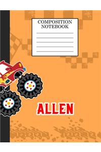 Compostion Notebook Allen