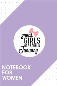 Notebook for Women