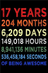17 Years Of Being Awesome