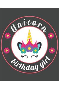 Unicorn Birthday Girl