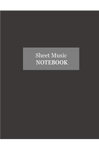 Sheet Music Notebook