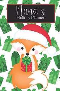 Nana's Holiday Planner