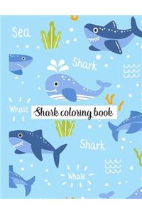 Shark Coloring Book