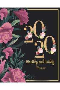 2020 Monthly and Weekly Planner