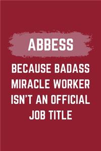 Abbess Because Badass Miracle Worker Isn't An Official Job Title