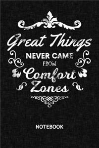 Great Things Never Came From Comfort Zones