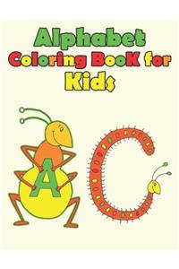 Alphabet coloring books for kids