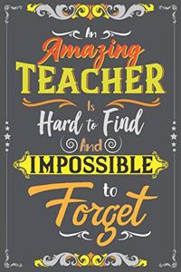 An Amazing Teacher Is Hard To Find And Impossible To Forget