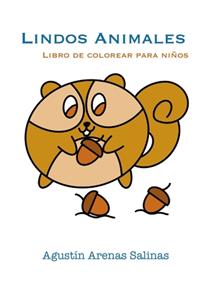 Lindos Animales Libro de Colorear para Niños