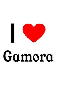 I Love Gamora: Gamora Designer Notebook