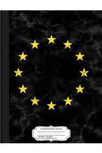 Vintage Eu European Union Composition Notebook