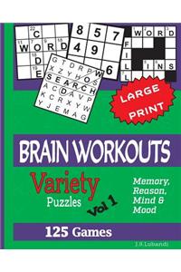 Brain Workouts (Variety) Puzzles