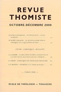 Revue Thomiste - 4/2000