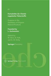 Progress in the Chemistry of Organic Natural Products