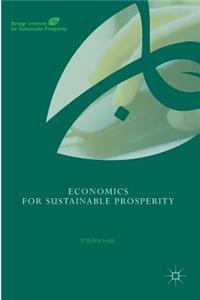 Economics for Sustainable Prosperity