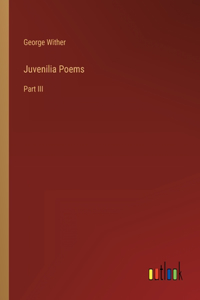 Juvenilia Poems