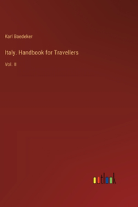 Italy. Handbook for Travellers