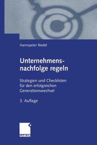 Unternehmensnachfolge Regeln