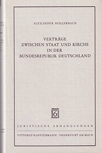 Vertrage Zwischen Staat Und Kirche in Der Bundesrepublik Deutschland