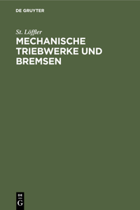 Mechanische Triebwerke Und Bremsen