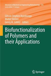 Biofunctionalization of Polymers and Their Applications