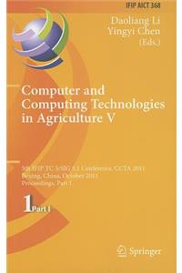 Computer and Computing Technologies in Agriculture V