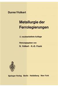 Metallurgie der Ferrolegierungen