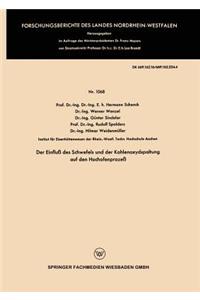 Einfluß Des Schwefels Und Der Kohlenoxydspaltung Auf Den Hochofenprozeß