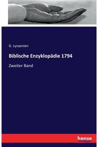 Biblische Enzyklopädie 1794